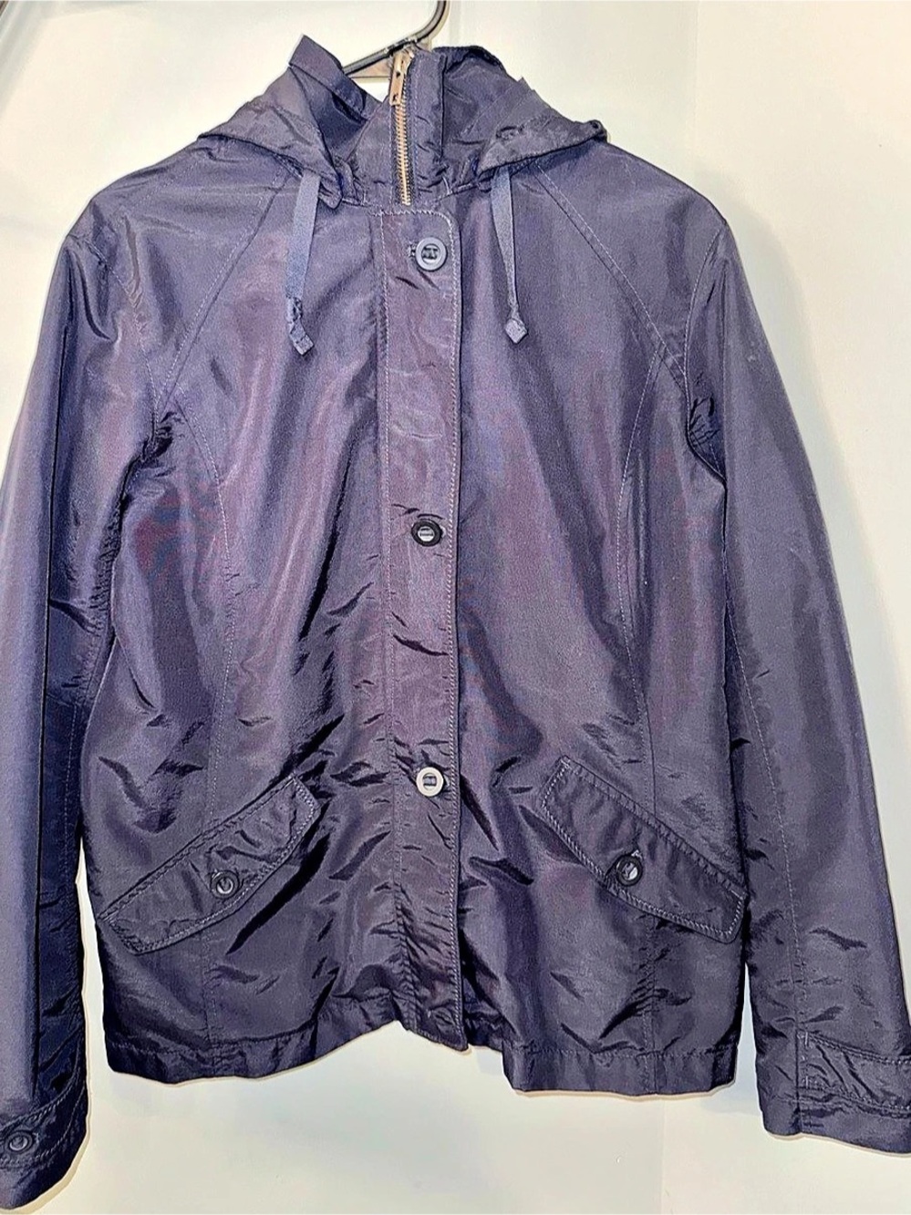 Lands' End Hooded Utility Jacket